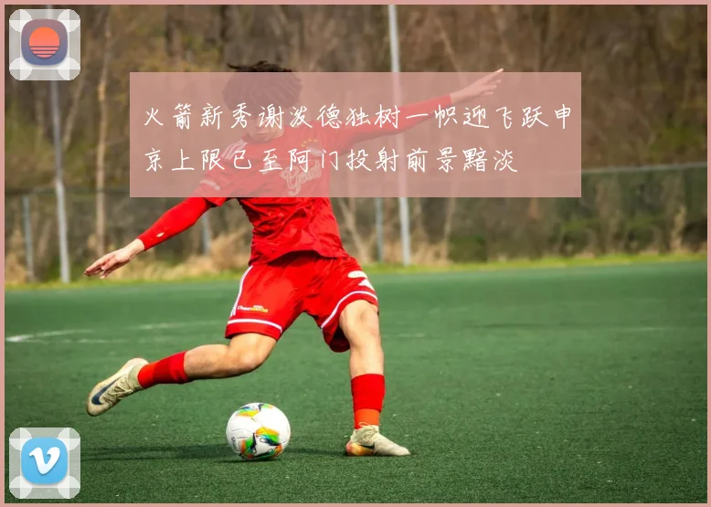 火箭新秀谢泼德独树一帜迎飞跃申京上限已至阿门投射前景黯淡